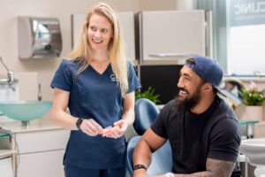 Bundee Aki, Gate Dental Clinic brand ambassador