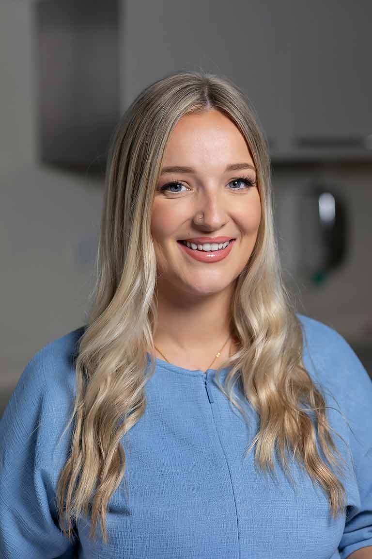 Nicole Flaherty, Receptionist at Gate Dental Clinic Galway